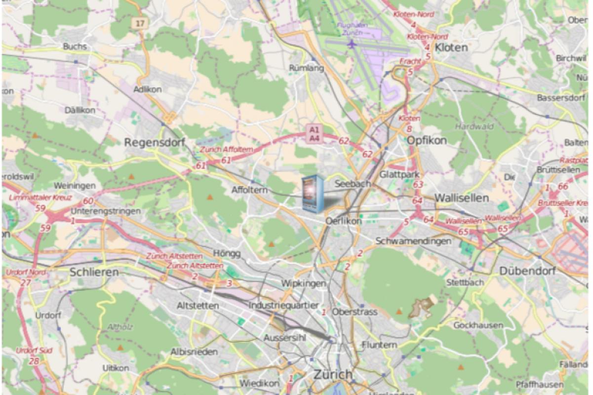 Automat von der Betriebsgemeinschaft Götsch - Zürich