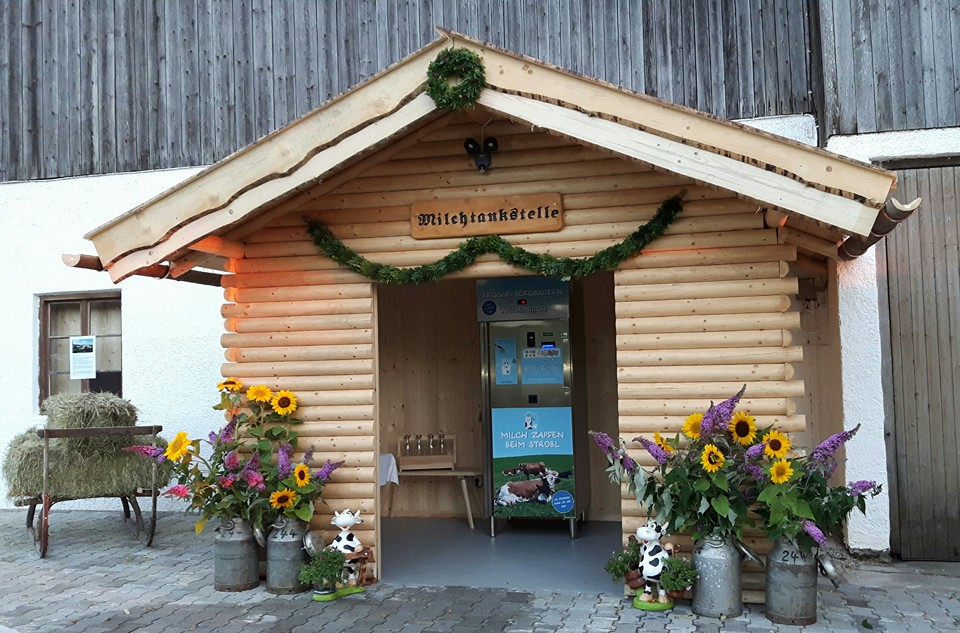 Milchtankstelle beim Strobl in Asberg