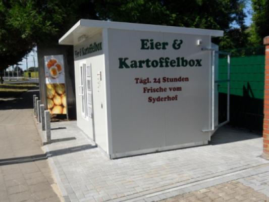 Eier- und kartoffelautomat Syderhof