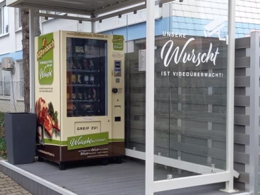 Wurstautomat Metzgerei Kaltenbach Schallstadt