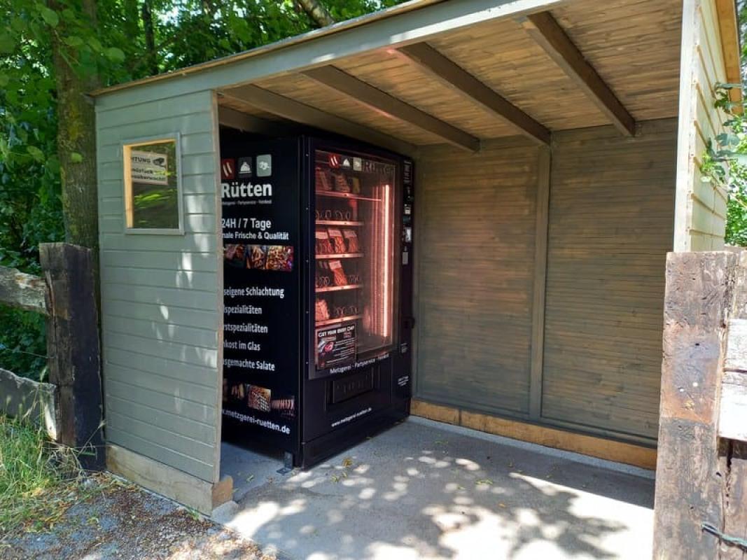 Grillfleischautomat Metzgerei Rütten Neuss-Grefrath