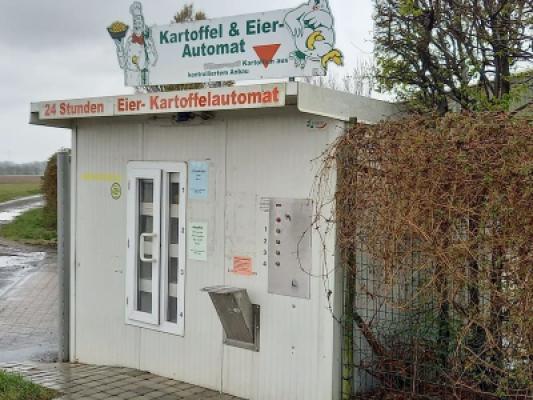 Kartoffel- und Eierautomat Bedburg-Pütz
