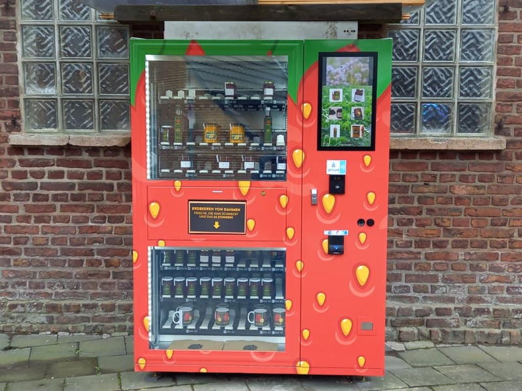 Erdbeerautomat Grevenbroich-Neukirchen