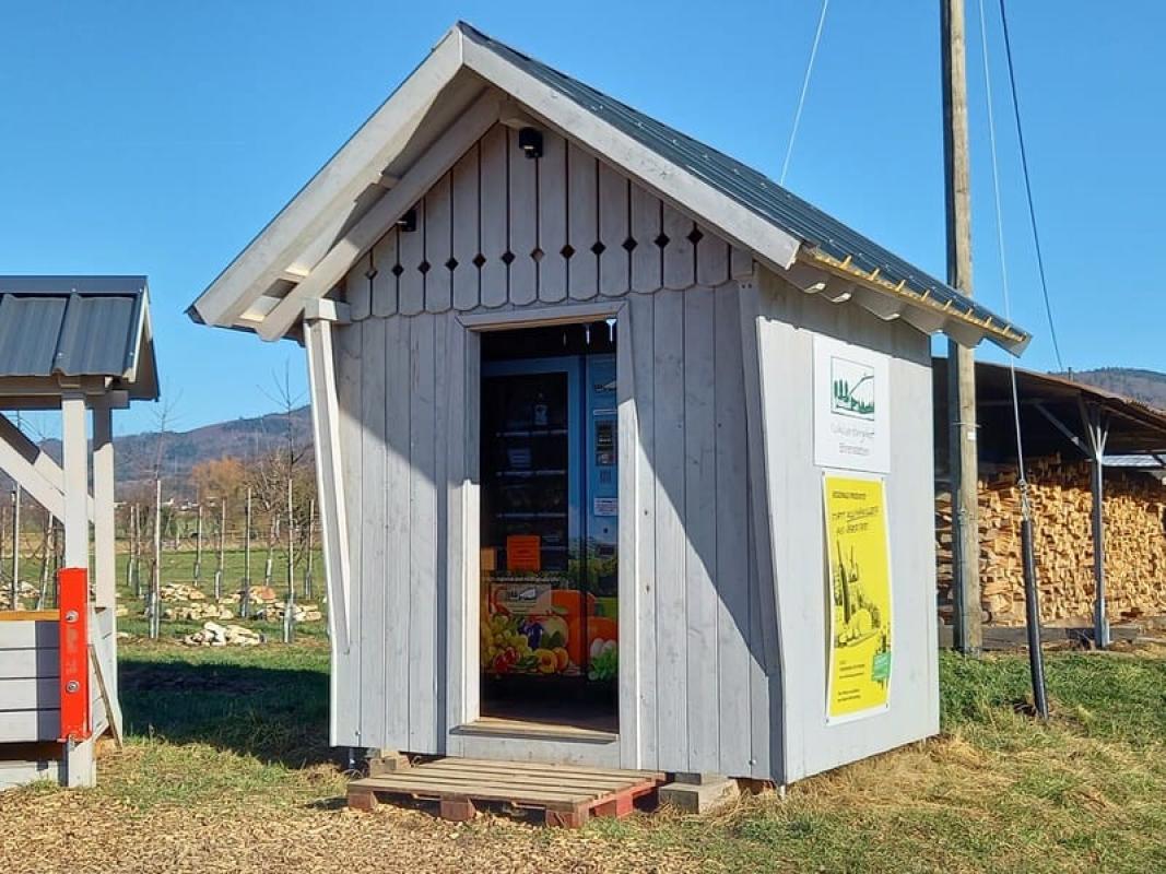 Obst- und Gemüseautomat Schlierberghof Ehrenkirchen