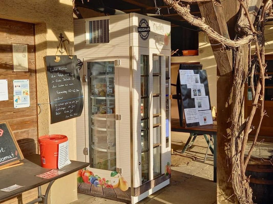 Obstautomat Obsthof Kunz Offnadingen