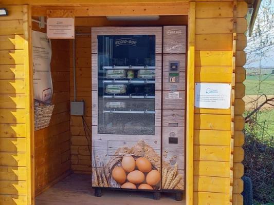 Eierautomat Mettmanner Wiesenei