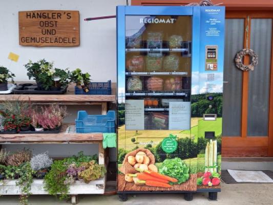 Hänsler’s Hofladen-Automat in Freiburg-Waltershofen